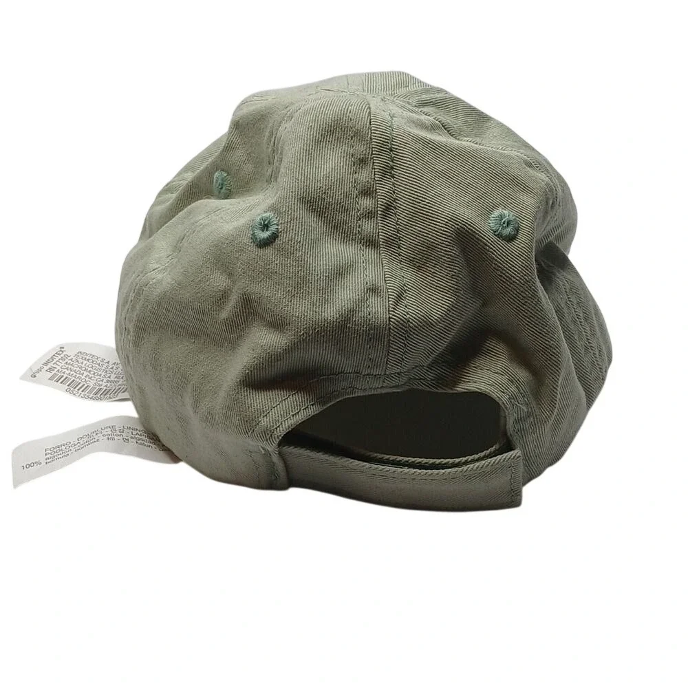 Zara‎ Baseball Cap Kids One Size Sage Green New York Embroidered Hat